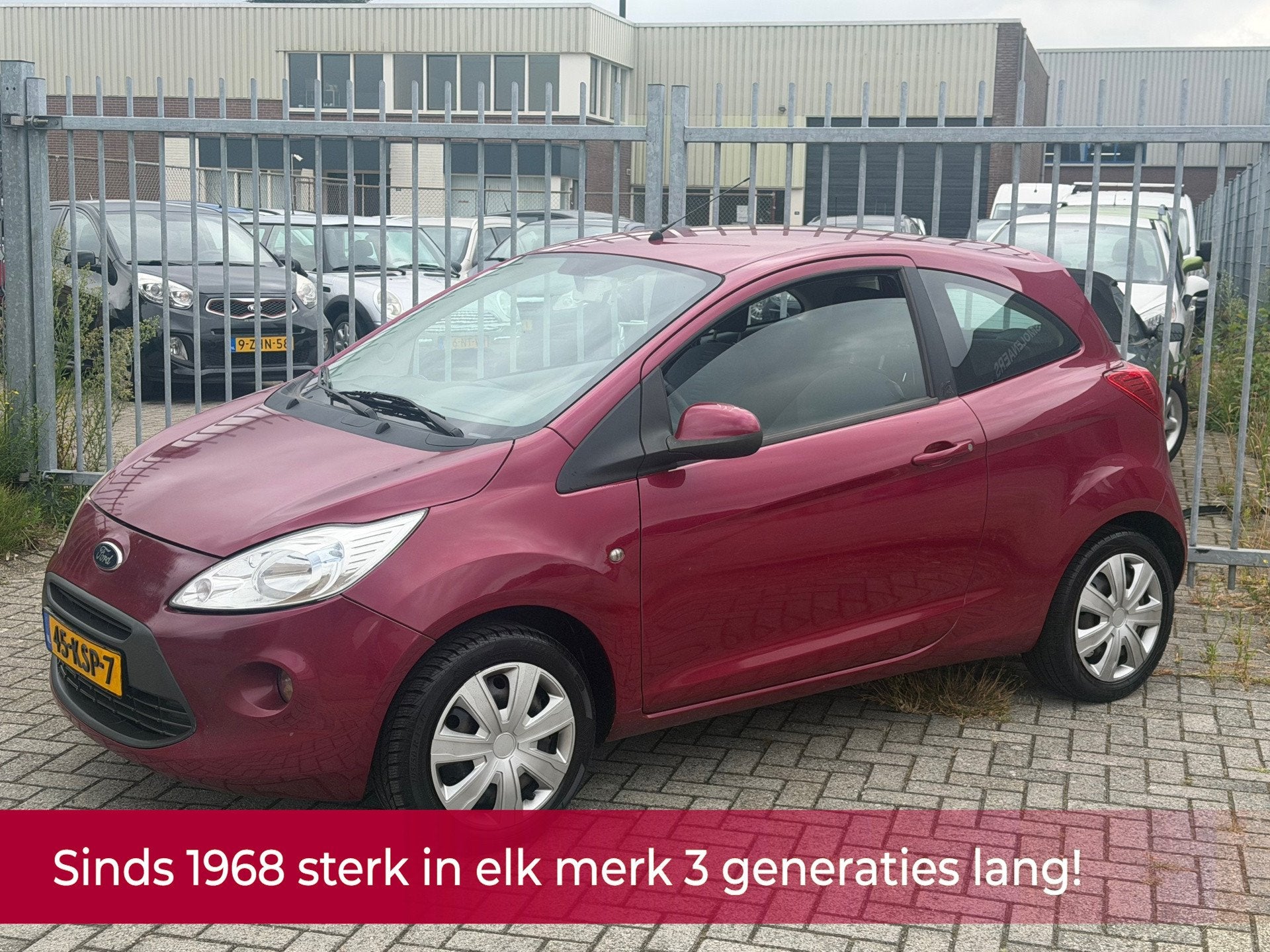 Ford Ka 1.2 Titanium X! NL AUTO NAP! Airco l Elek pakket l A, Voorwielaandrijving, Stof, Gebruikt, 4 stoelen