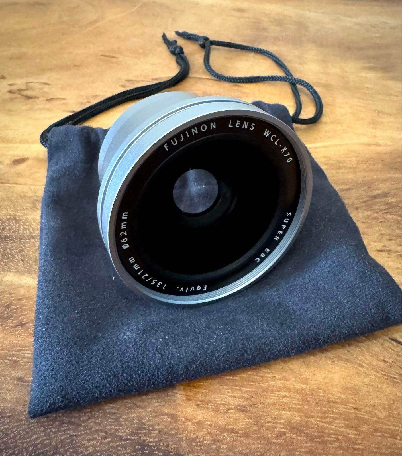 Fujifilm WCL-X70 Groothoekconverter + Hoya UV | fuji x70 |, Ophalen, Fujifilm, Groothoeklens, Inclusief filter
