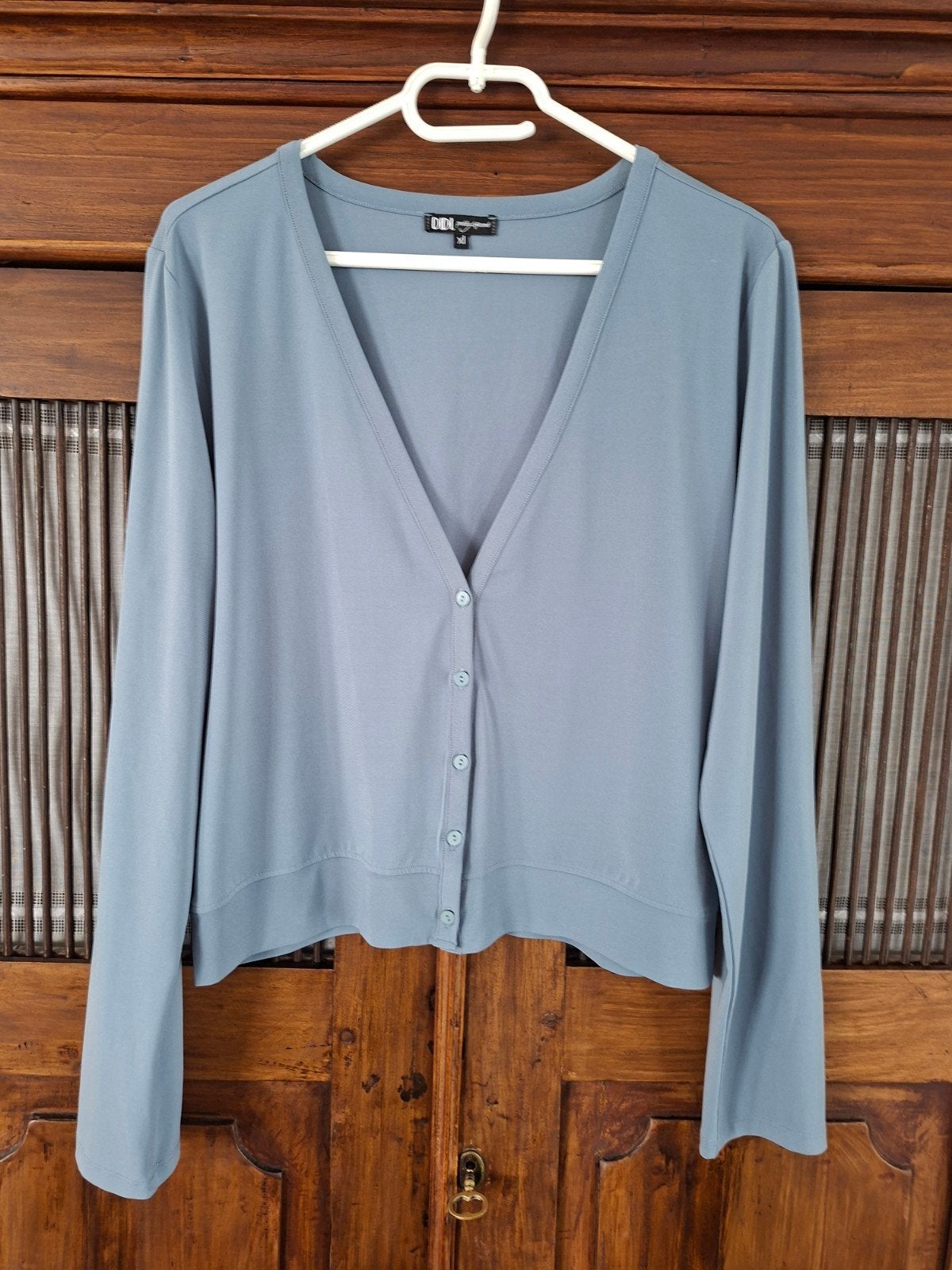 Didi travelstof vestje - licht/ijsblauw - maat XL, Blauw, Maat 46/48 (XL) of groter, Nieuw, Didi