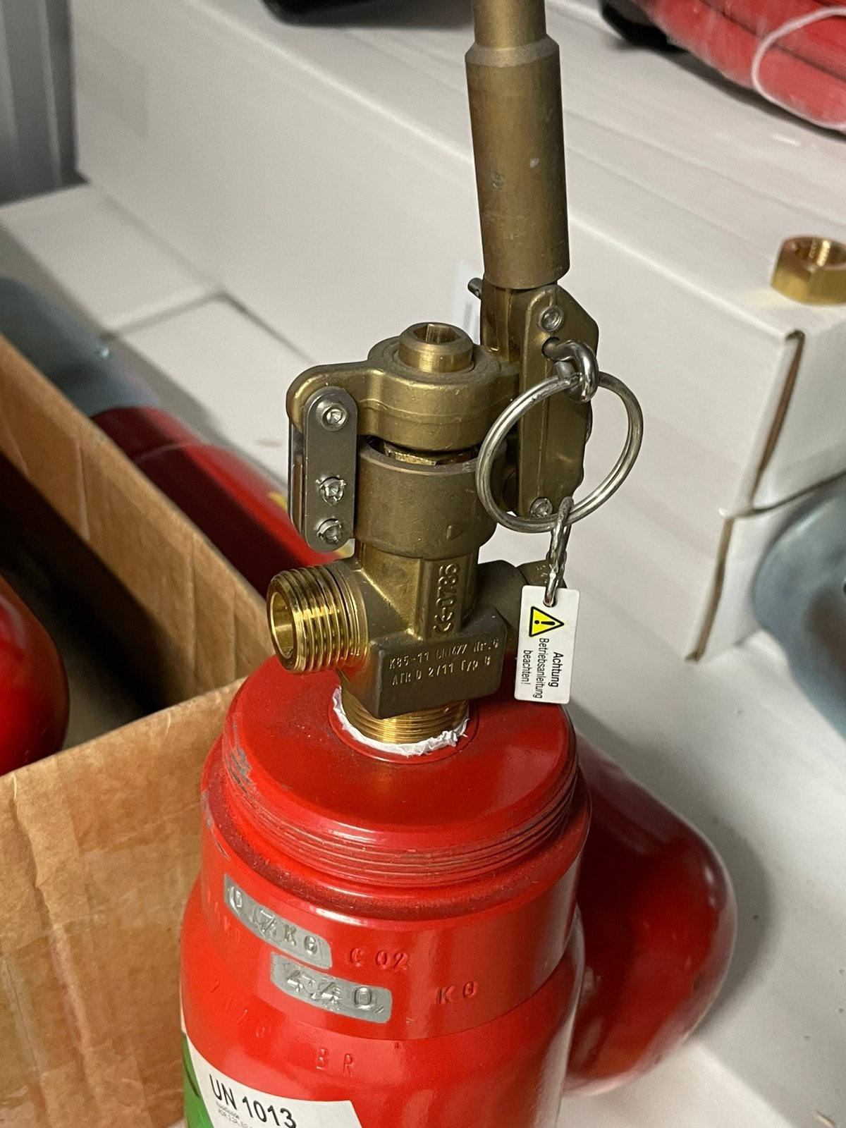 Co2 aquarium of biertap, Ophalen of Verzenden, Zo goed als nieuw