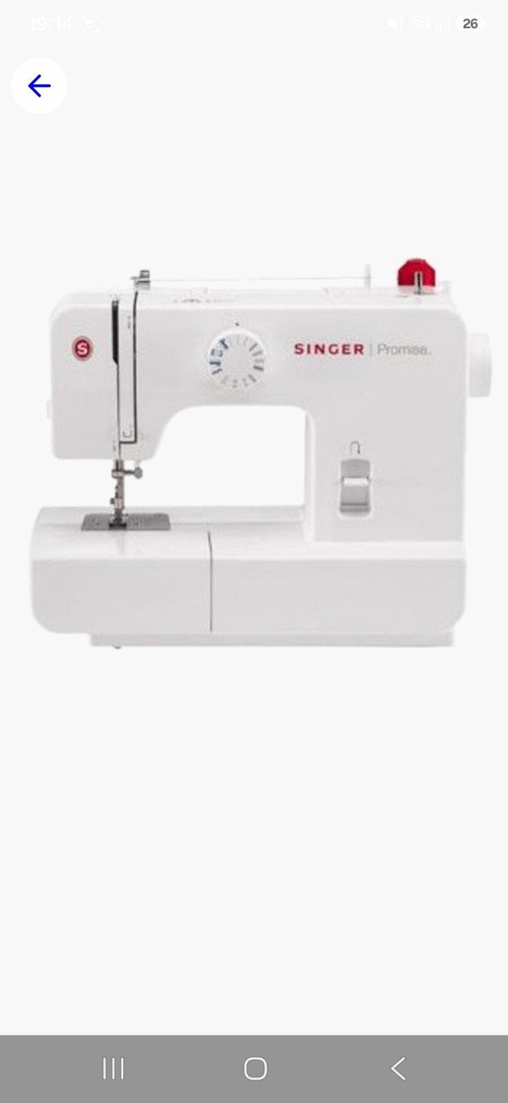Singer Promise 1408 Naaimachine, Hobby en Vrije tijd, Naaimachines en Toebehoren, Ophalen, Nieuw, Naaimachine, Singer