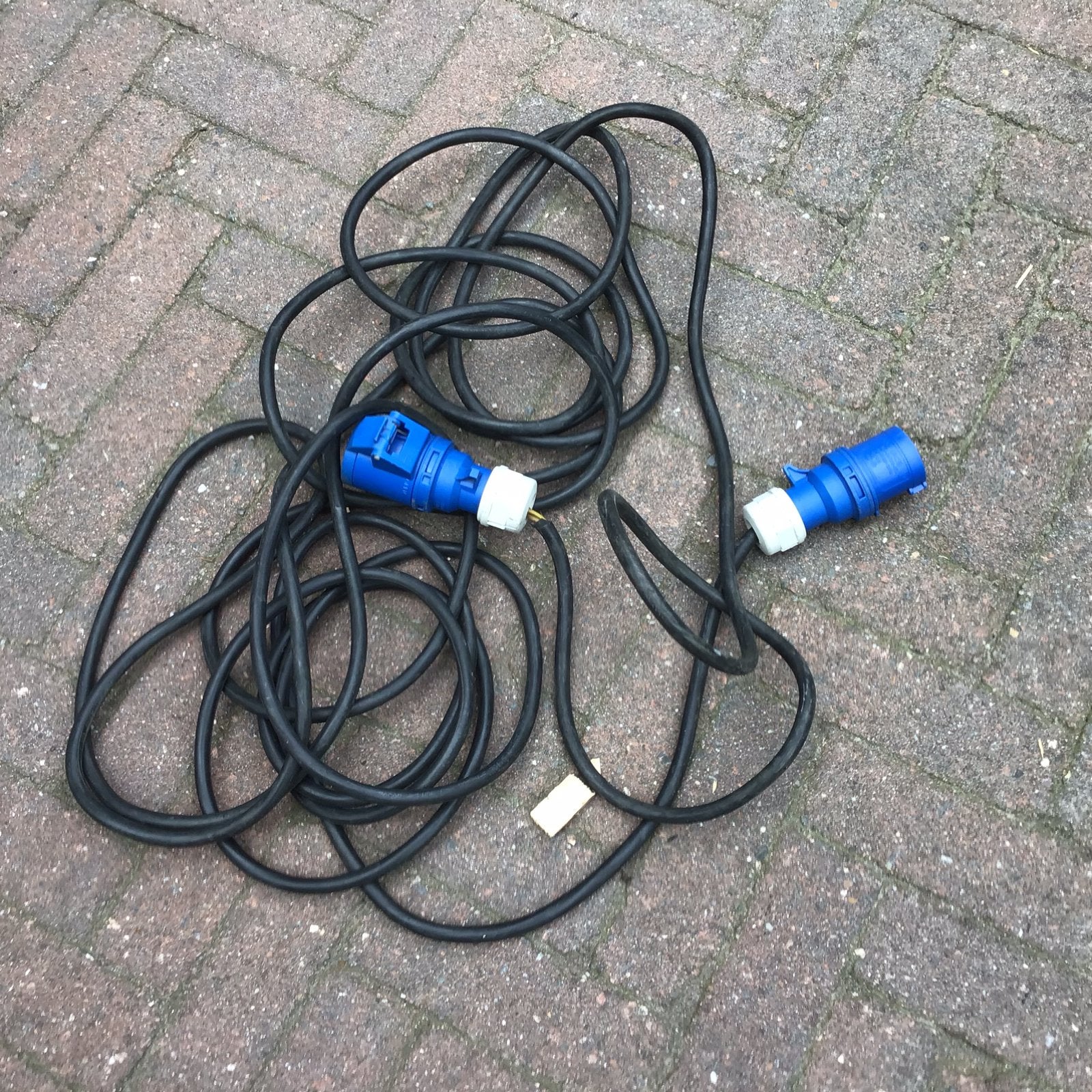 Verlengsnoer voor caravan - 10 meter, Ophalen of Verzenden, Gebruikt