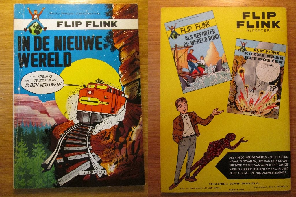 Flip Flink 3 - In de nieuwe wereld (1e druk, SC), Boeken, Eén stripboek, Ophalen of Verzenden, Zo goed als nieuw, Eddy Paape, J.M. Charlier