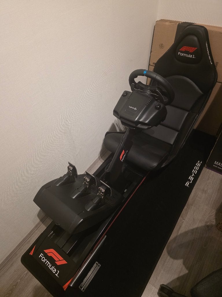 Playseat formula 1 F1 + Logitech g29 racestuur, Spelcomputers en Games, Ophalen, Gebruikt, Playseat of Racestoel, PlayStation 4