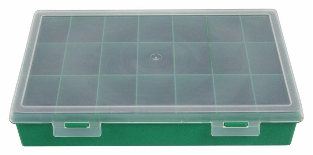 Tayg 12-21 Assortimentsdoos L290 x B195 x H54 mm - Groen -, Niet ingevuld, Niet ingevuld, Niet ingevuld