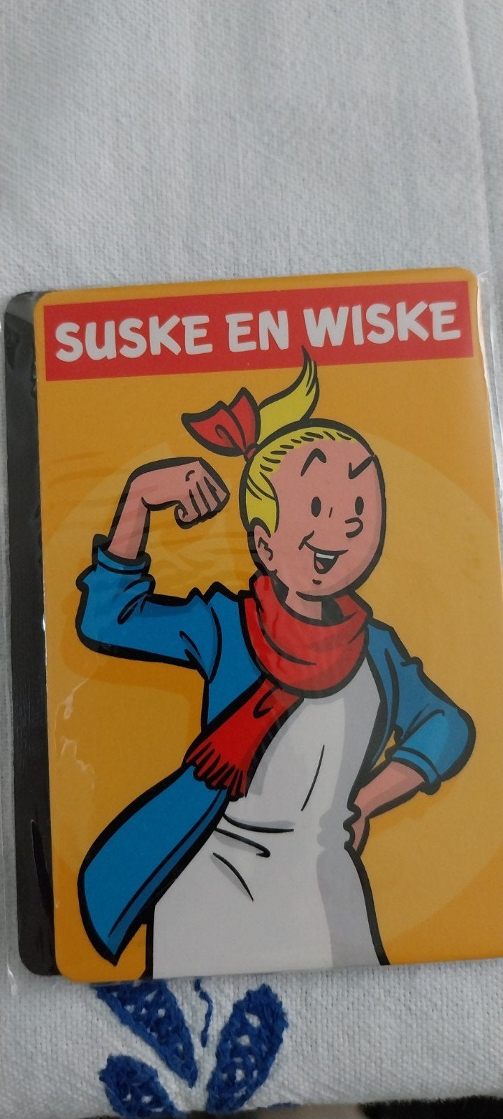 2 magneet plaatjes van suske en wiske, Ophalen of Verzenden, Nieuw, Figuurtje