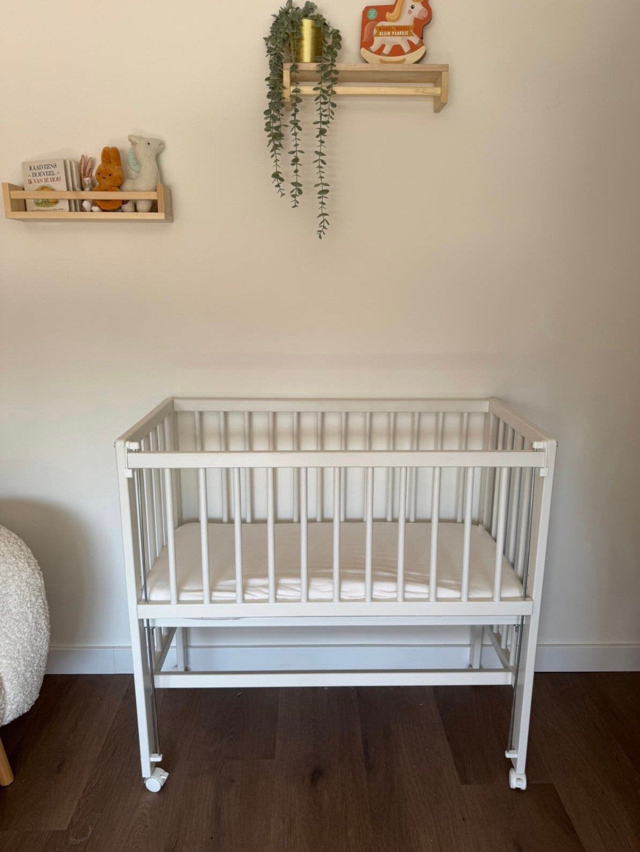 Co sleeper fillikid 40x90 + aerosleep topper, Kinderen en Baby's, Ophalen, Zo goed als nieuw, Wieg