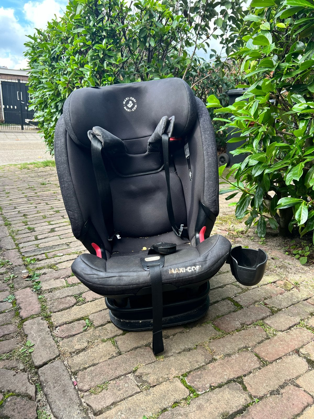 Maxi-Cosi Titan Pro autostoel (9-36 kg) met Isofix, Gebruikt, Verstelbare rugleuning, Ophalen of Verzenden, 9 t/m 36 kg