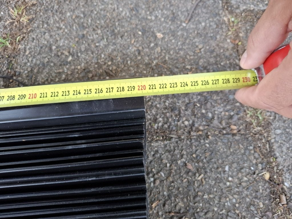 Houten jaloezie 50mm zwart, Huis en Inrichting, Ophalen, Gebruikt, Overige merken, Zwart