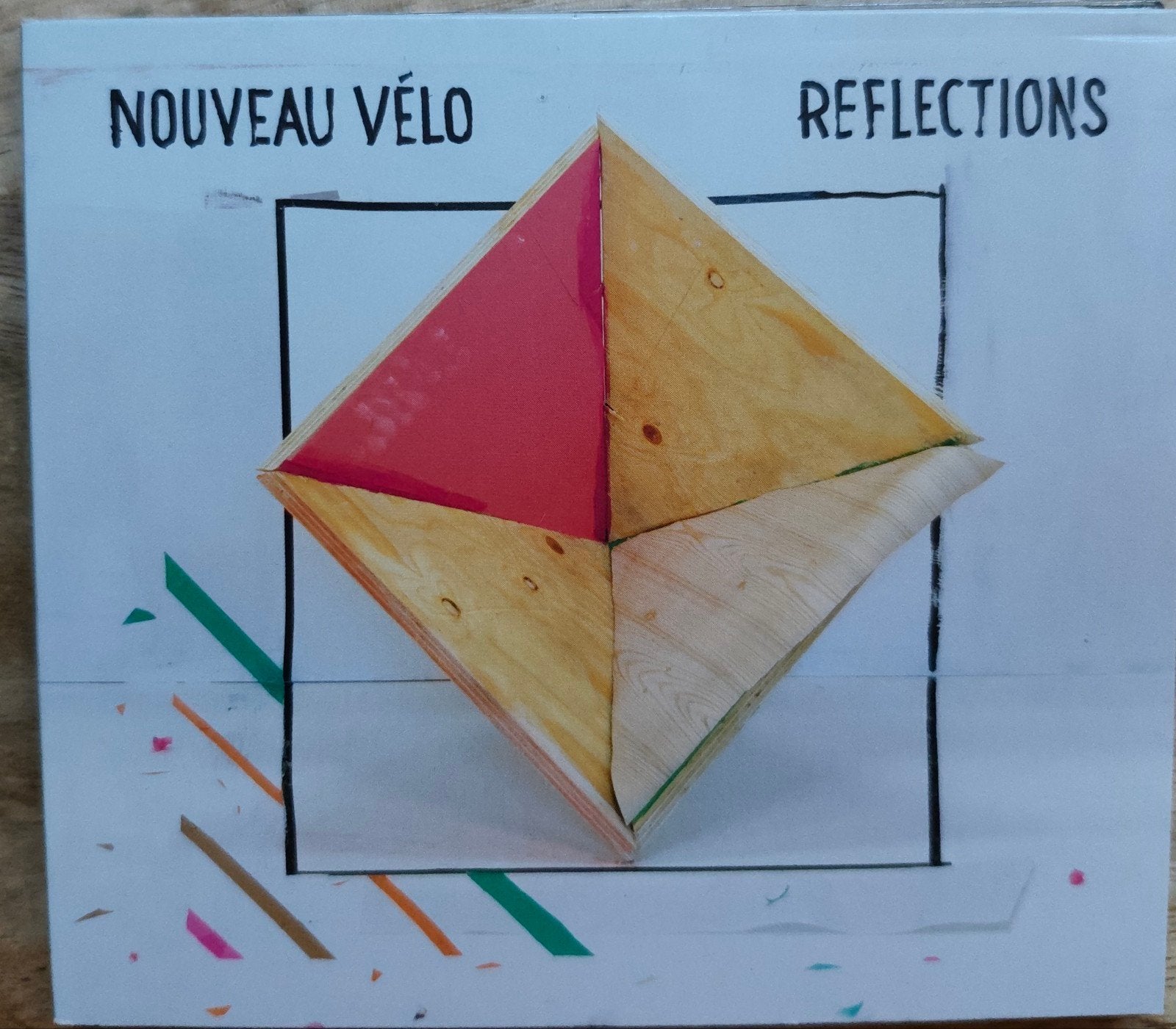 Nouveau Vélo - Reflections CD (Pop, Indie), Inclusief boekje, Gebruikt, Pop, Ophalen of Verzenden