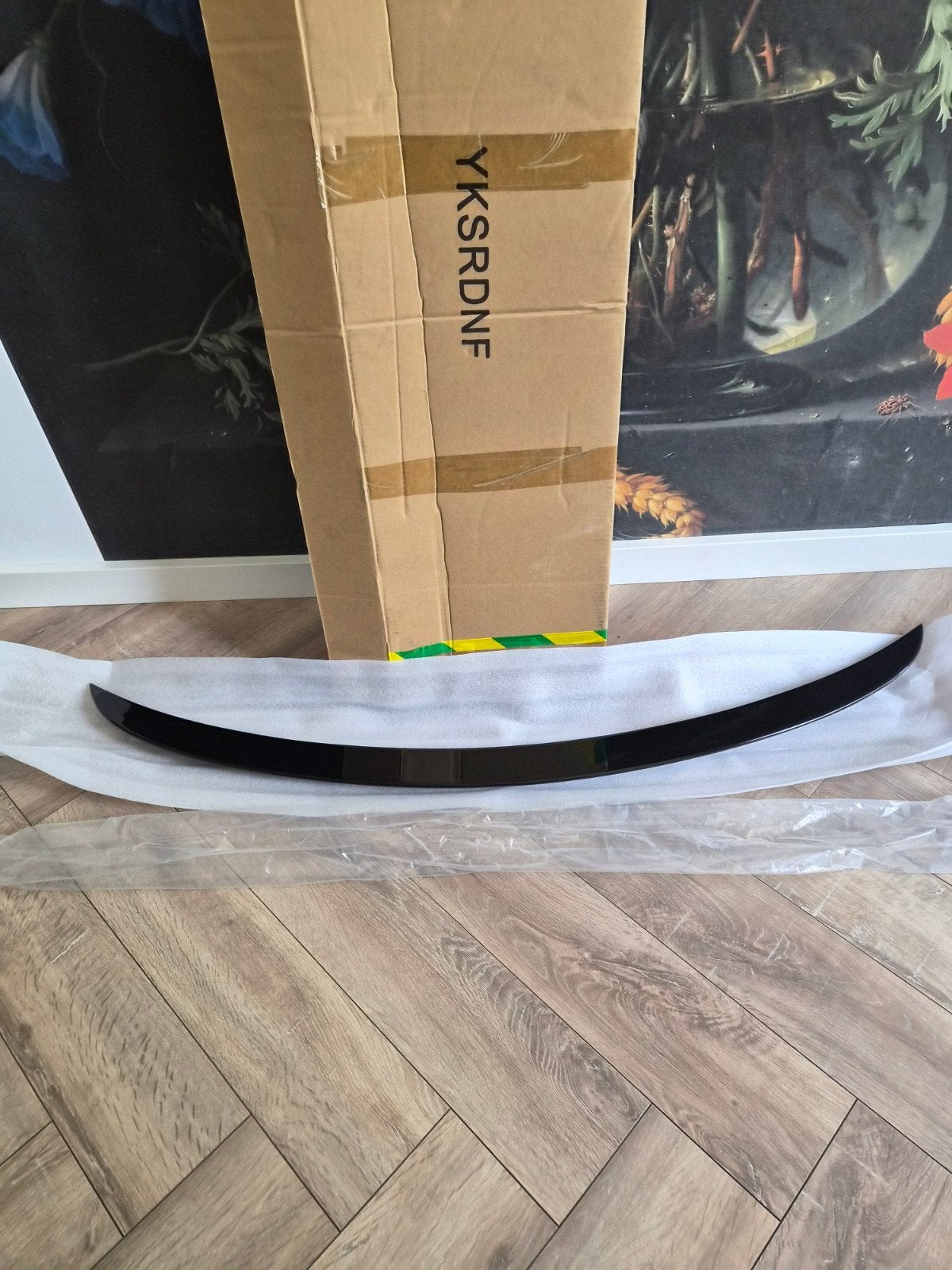 AMG achterklep Spoiler Mercedes GLC Coupé H/G zwart, Ophalen