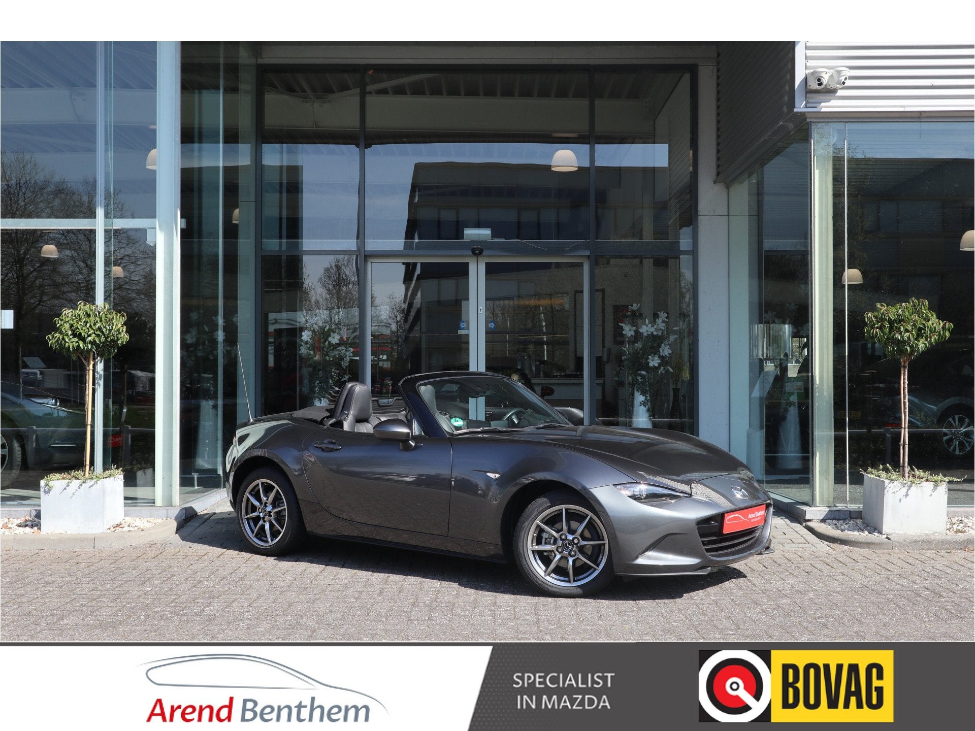 Mazda MX-5 1.5 SkyActiv-G 132 Exclusive-Line Bose Audio / Le, Auto's, Keurmerk '100% Onderhouden', 12 maanden, Achterwielaandrijving