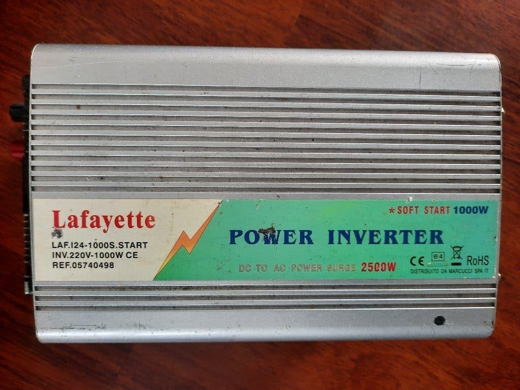 te koop power inverter, Ophalen of Verzenden, Gebruikt