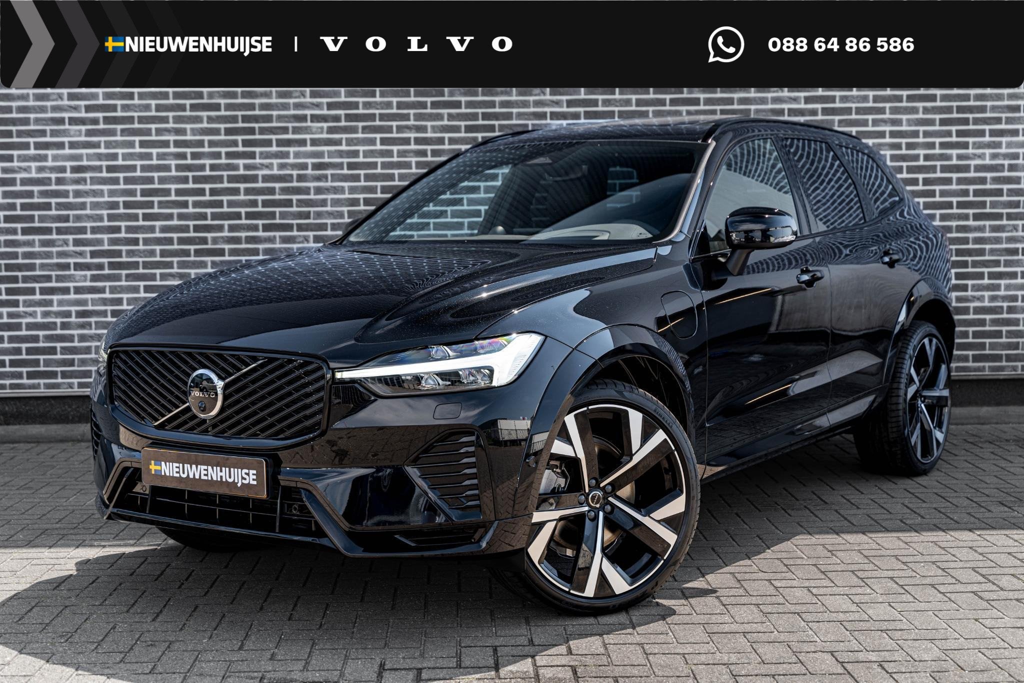 Volvo XC60 T8 Plug-in hybrid AWD Ultra Dark Exec. Ed. Editio, Auto's, Automaat, 12 maanden, Gebruikt, Euro 6