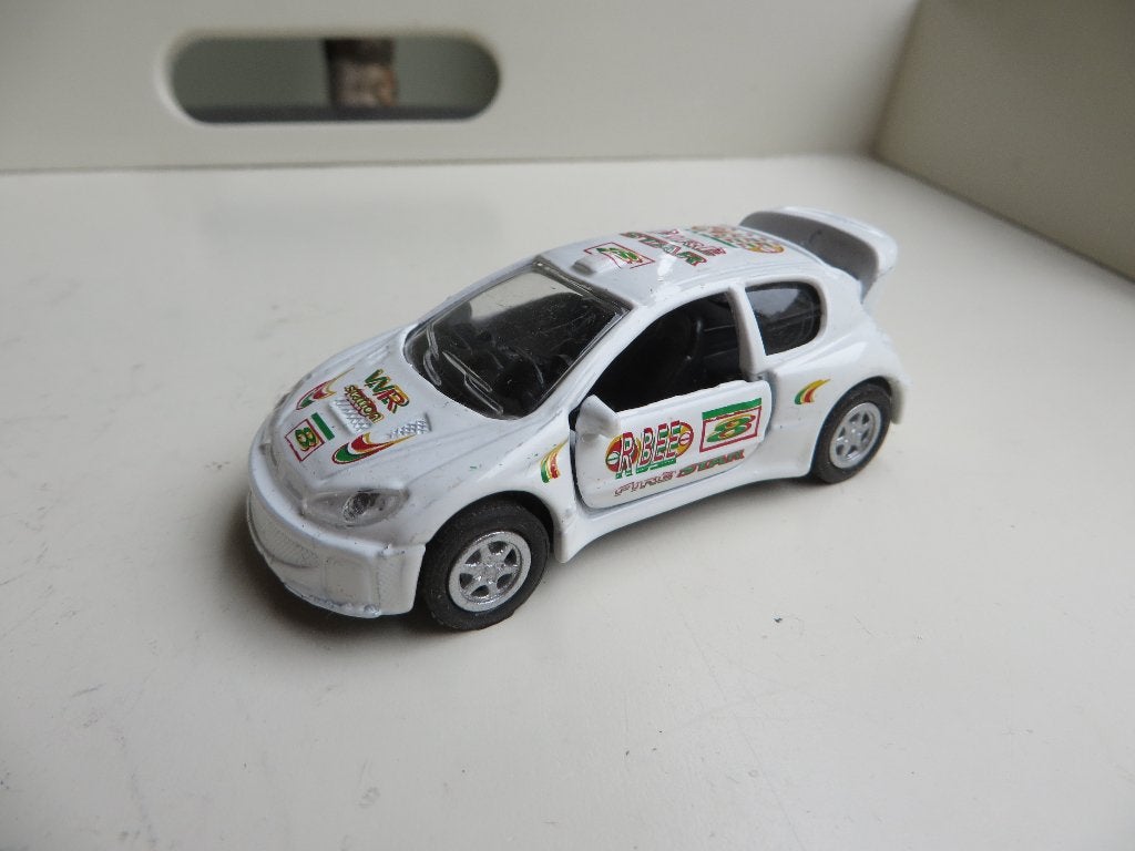 1 op 64 Peugeot 206 Rally WRC, Ophalen of Verzenden, Nieuw, Auto