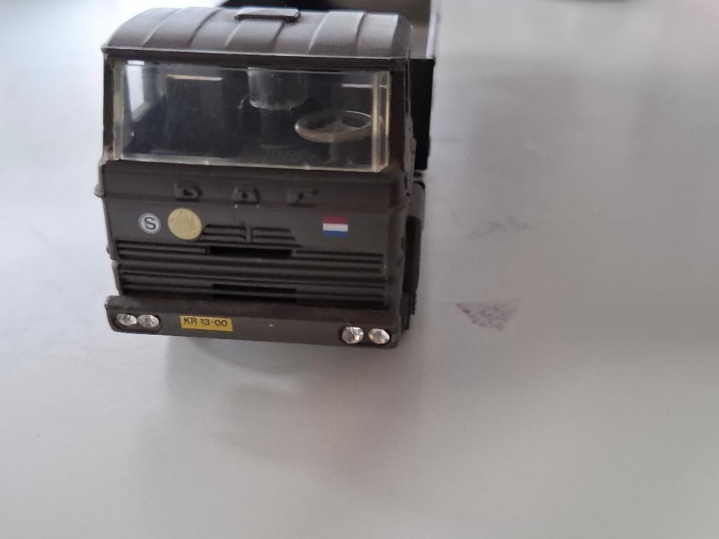 Lion Car - Daf militair 2000, dubbele achteras, Hobby en Vrije tijd, Modelauto's | 1:50, Ophalen of Verzenden, Bus of Vrachtwagen