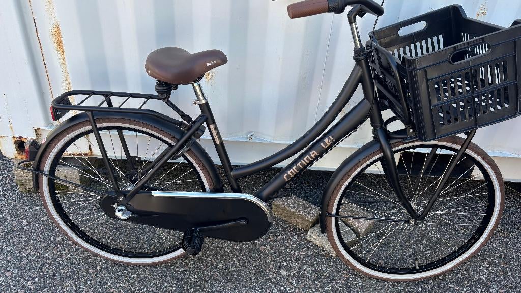 Mooie 26 inch Cortina U4 Meisjesfiets 3V, Fietsen en Brommers, Fietsen | Meisjes, Terugtraprem, Cortina U4 Transport, Versnellingen