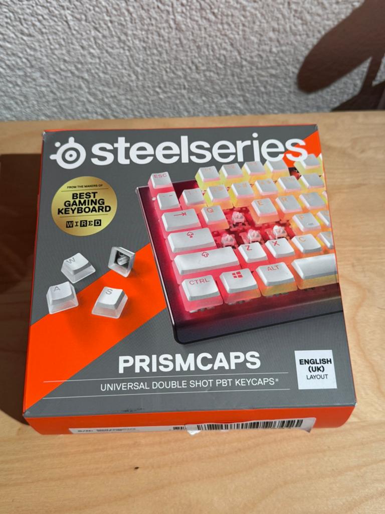 Steelseries Prismcaps, Ophalen of Verzenden, Zo goed als nieuw