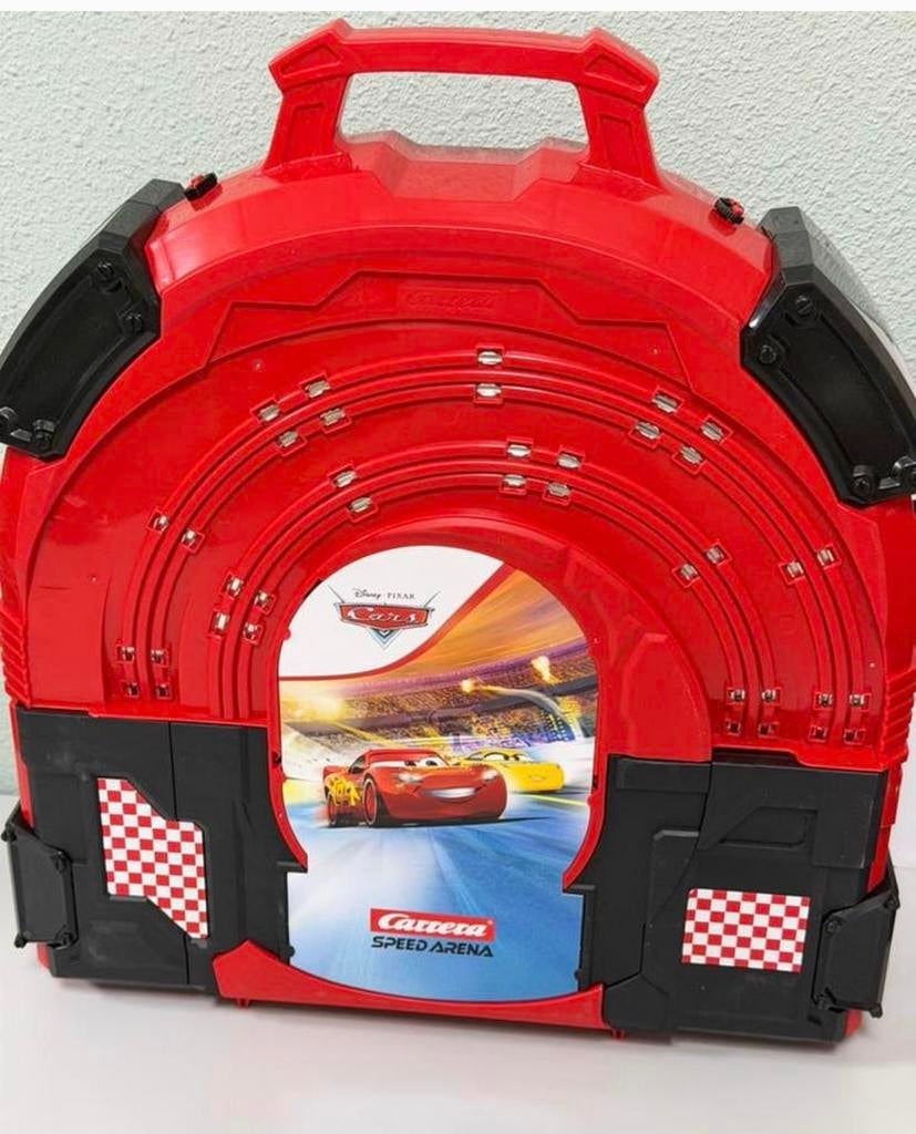 Carrera FIRST Cars pixar Speed Arena Racebaan Koffer NIEUW, Racebaan, Carrera, Nieuw, Ophalen of Verzenden