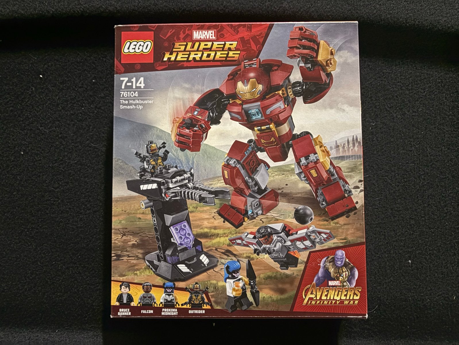 Lego Marvel Super Heroes 76104 The Hulkbuster Smash-Up, Marvel, Lego, Ophalen of Verzenden, Zo goed als nieuw