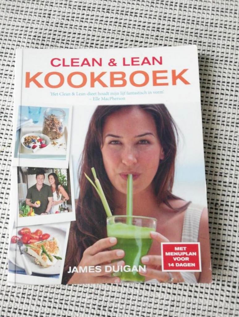 Kookboek Clean and lean te koop, Ophalen of Verzenden, Zo goed als nieuw