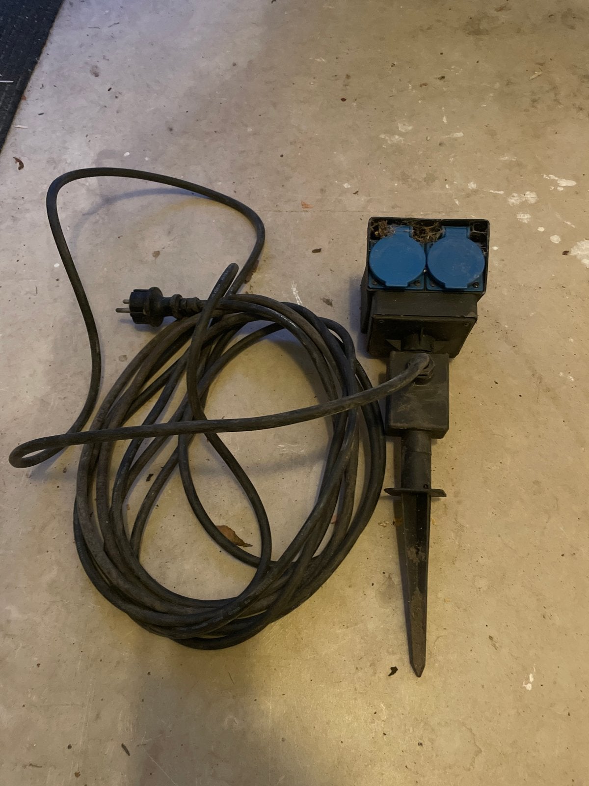 SuperFish Flexi-Power Buiten Stopcontact met Grondpen, Ophalen, Gebruikt, Overige merken, Stopcontact