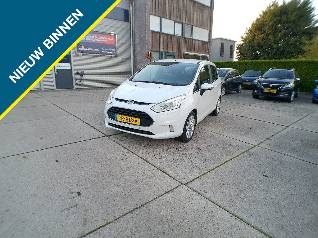 Ford B-Max AUTOMAAT 1.6 TI-VCT Titanium (bj 2017), Auto's, Stof, Gebruikt, Euro 6, 4 cilinders