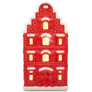 KERST, PC loterij huisje (nr.9) + 3 hangers, Ophalen, Nieuw