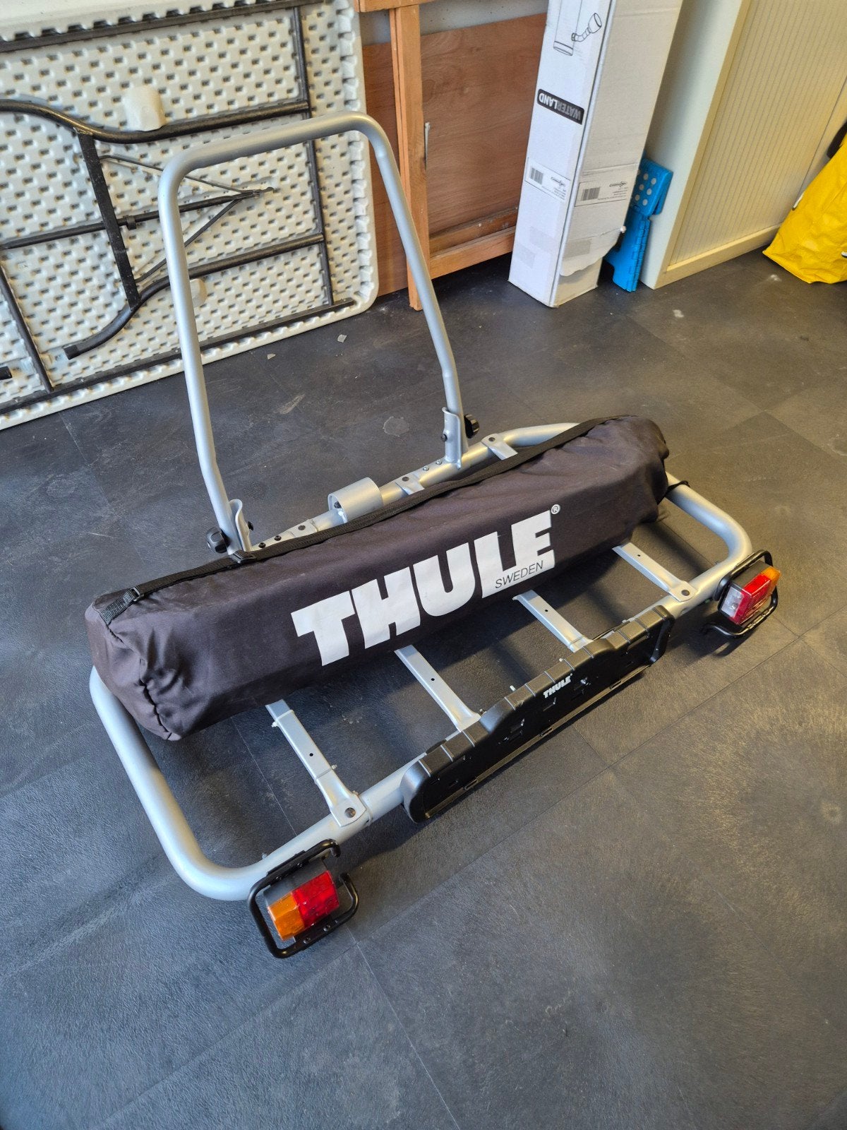 Thule bagage tas Easy Bag op drager, Ophalen, Zo goed als nieuw, Trekhaakdrager