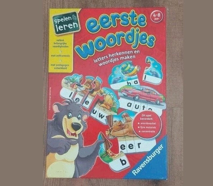 Ravensburger Mijn Eerste Woordjes - Spelend Leren, Ophalen of Verzenden, Zo goed als nieuw, Taal en Lezen