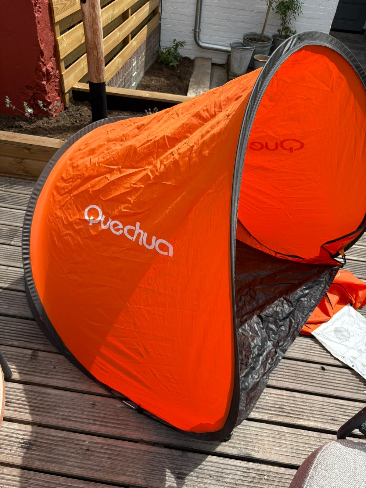 Quecha - pop-up shelter tent 2 seconds, Caravans en Kamperen, Tenten, Ophalen of Verzenden, Zo goed als nieuw