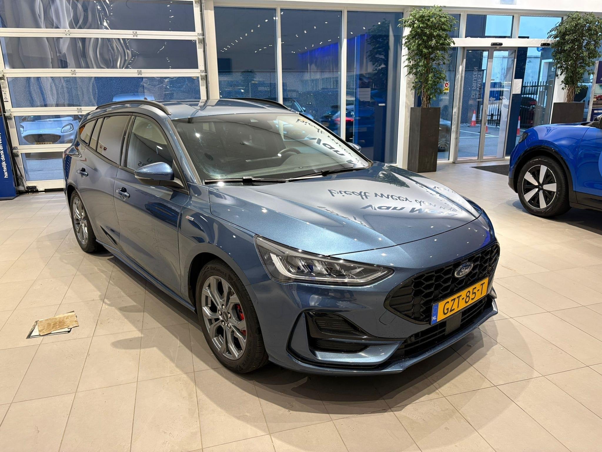 Ford Focus Wagon 1.0 EcoBoost Hybrid ST Line X | TREKHAAK |, 12 maanden, Stof, Gebruikt, Euro 6