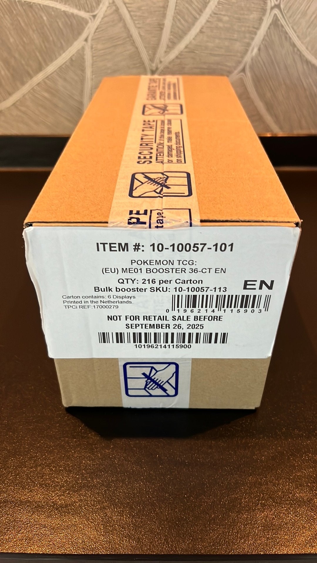 Pokemon TCG mega evolution booster box case, Ophalen of Verzenden, Nieuw, Boosterbox