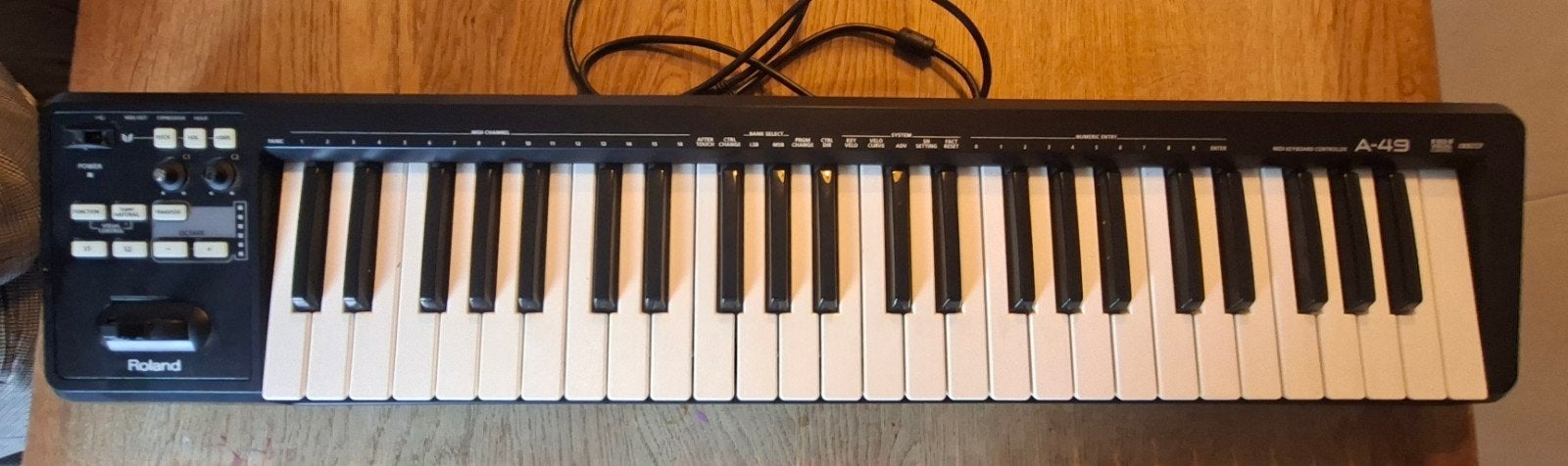 Roland A-49 MIDI Keyboard Controller - Zo goed als nieuw, Roland, Zo goed als nieuw, Midi-aansluiting, Ophalen