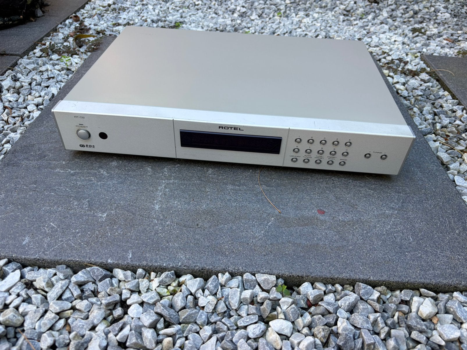 Rotel RT-02 RDS Tuner, Audio, Tv en Foto, Ophalen of Verzenden, Gebruikt
