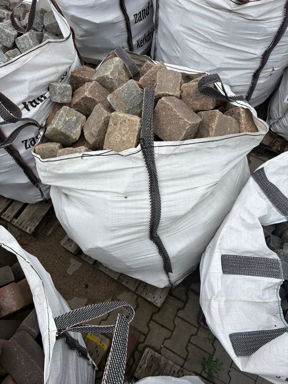 Kinderkoppen groot gemengd, Ophalen, Gebruikt