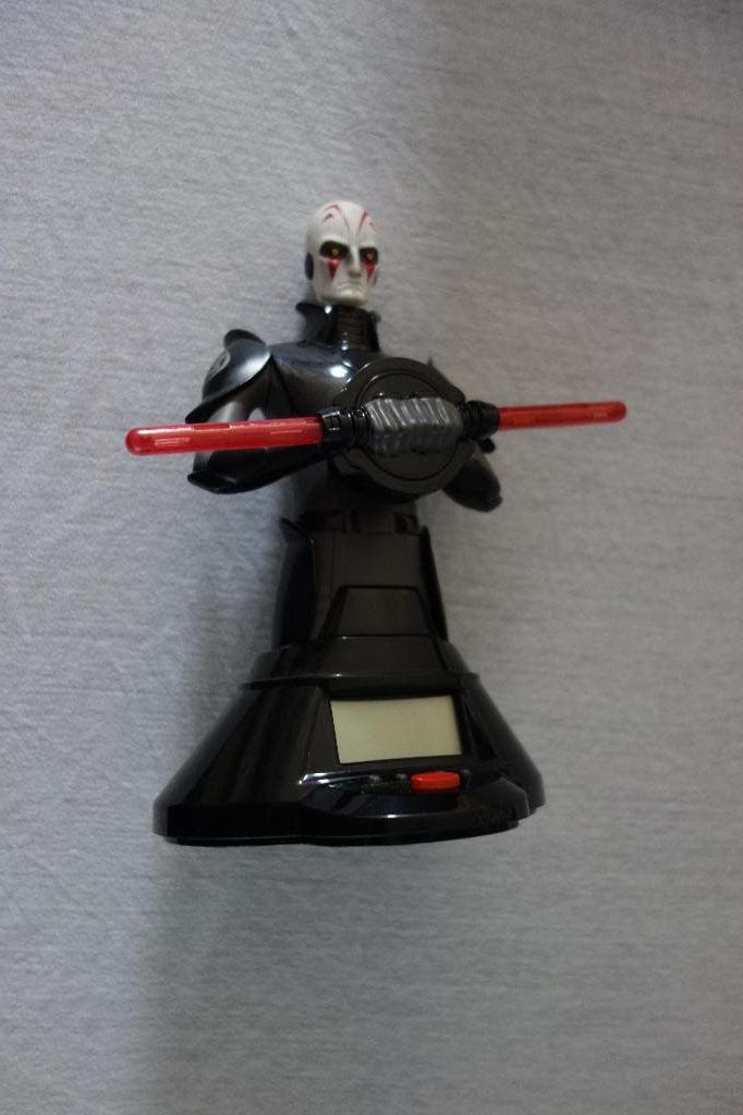 Star Wars wekker Spin wekker, Verzamelen, Ophalen of Verzenden, Zo goed als nieuw, Actiefiguurtje