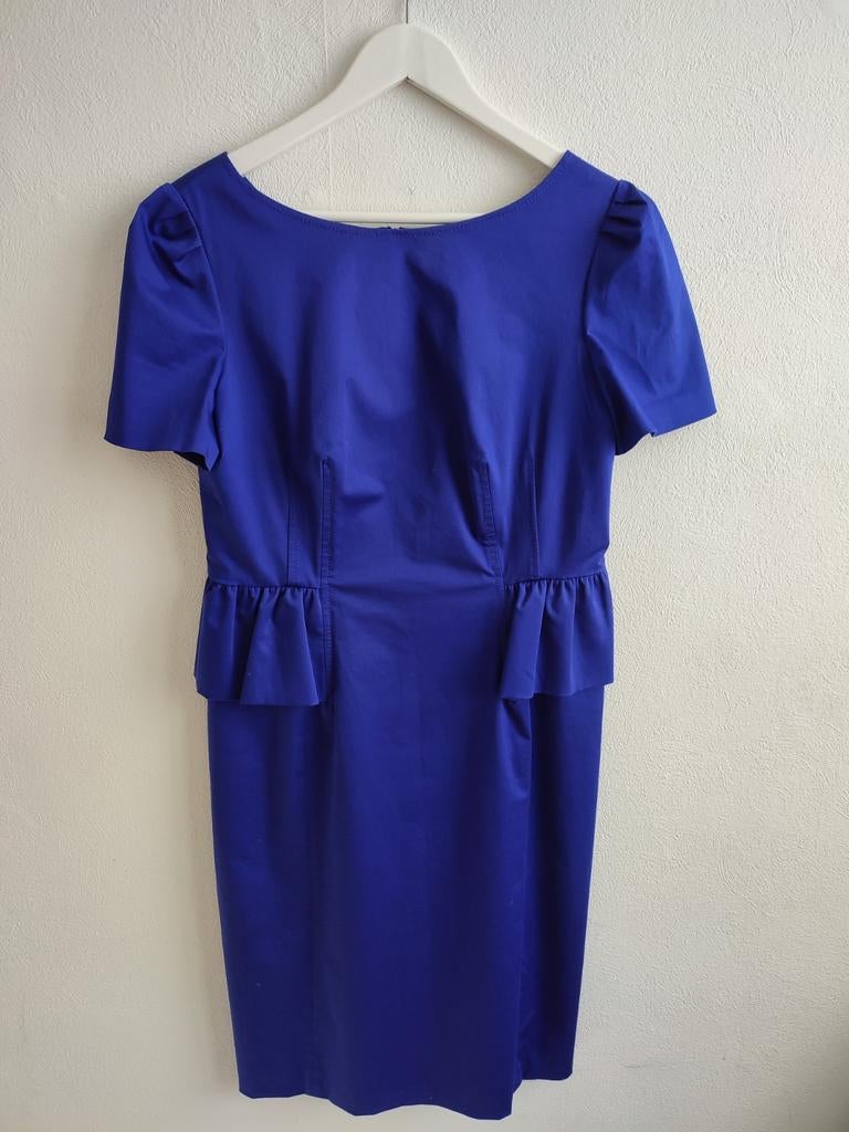 Moschino Cheap & Chic blauwe jurk 40 M korenblauw Bruiloft, Maat 38/40 (M), Blauw, Zo goed als nieuw, Boven de knie
