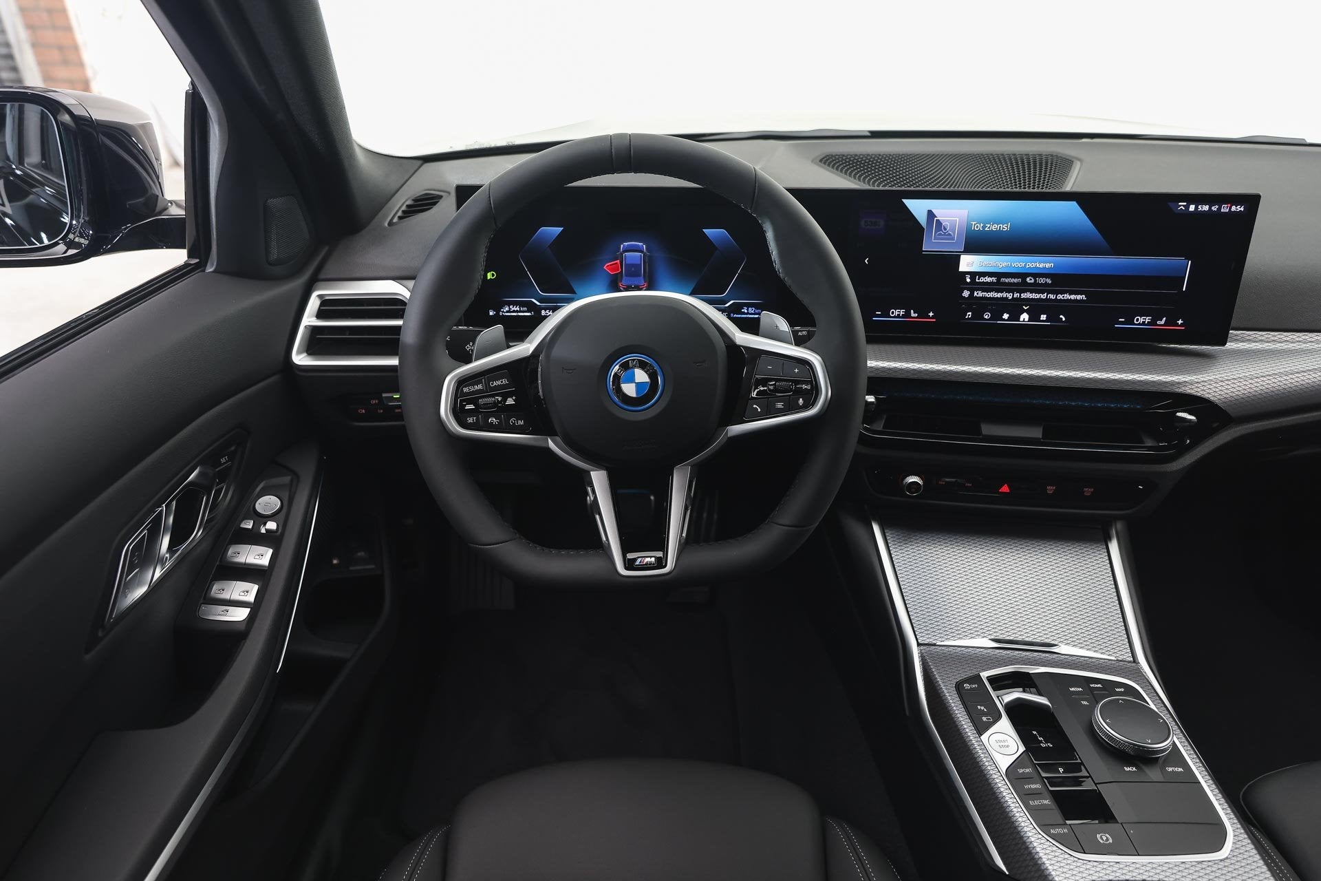BMW 3 Serie Touring 330e M Sport Automaat / Trekhaak / Sport, Auto's, Automaat, Achterwielaandrijving, Zwart, 4 cilinders
