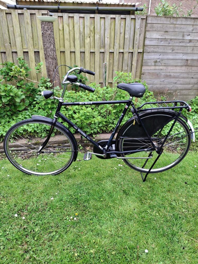 Batavus Old Dutch Herenfiets - 3 versnellingen, 60 cm, Terugtraprem, Versnellingen, Batavus, Ophalen of Verzenden