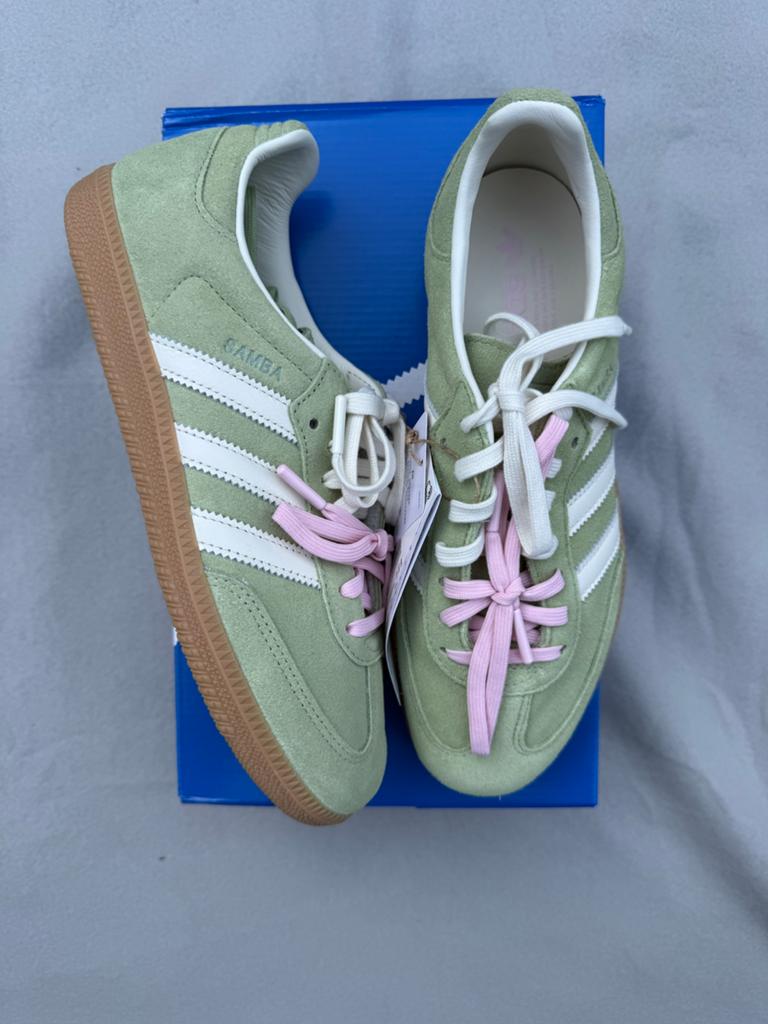 Adidas Samba OG Molly-Mae Matcha (Womens) - Maat 42 2/3, --, Nieuw, Ophalen of Verzenden, Sneakers of Gympen