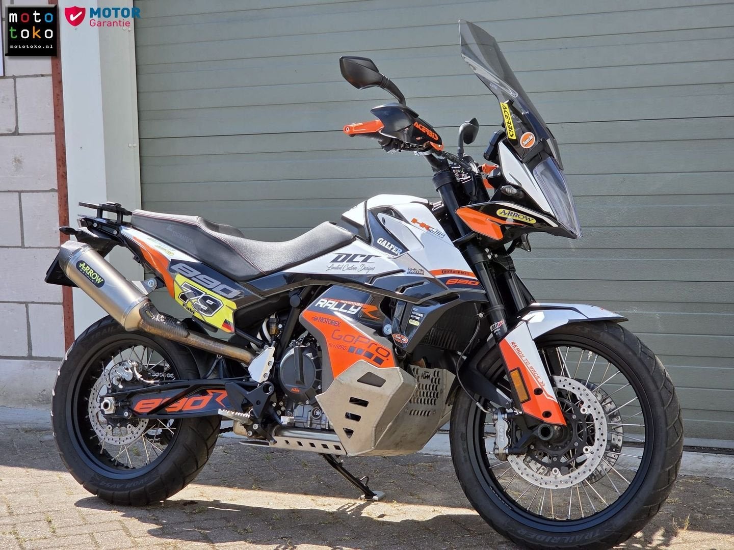 Bomvolle KTM 890 Adventure - Tech + Rally pack - Arrow, 2 cilinders, KTM, Motorrijbewijs A, Onbekend