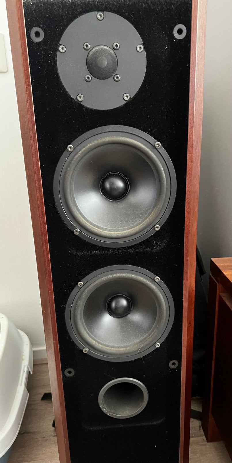 Dali 400 luidsprekers, Gebruikt, 120 watt of meer, Front, Rear of Stereo speakers, Ophalen