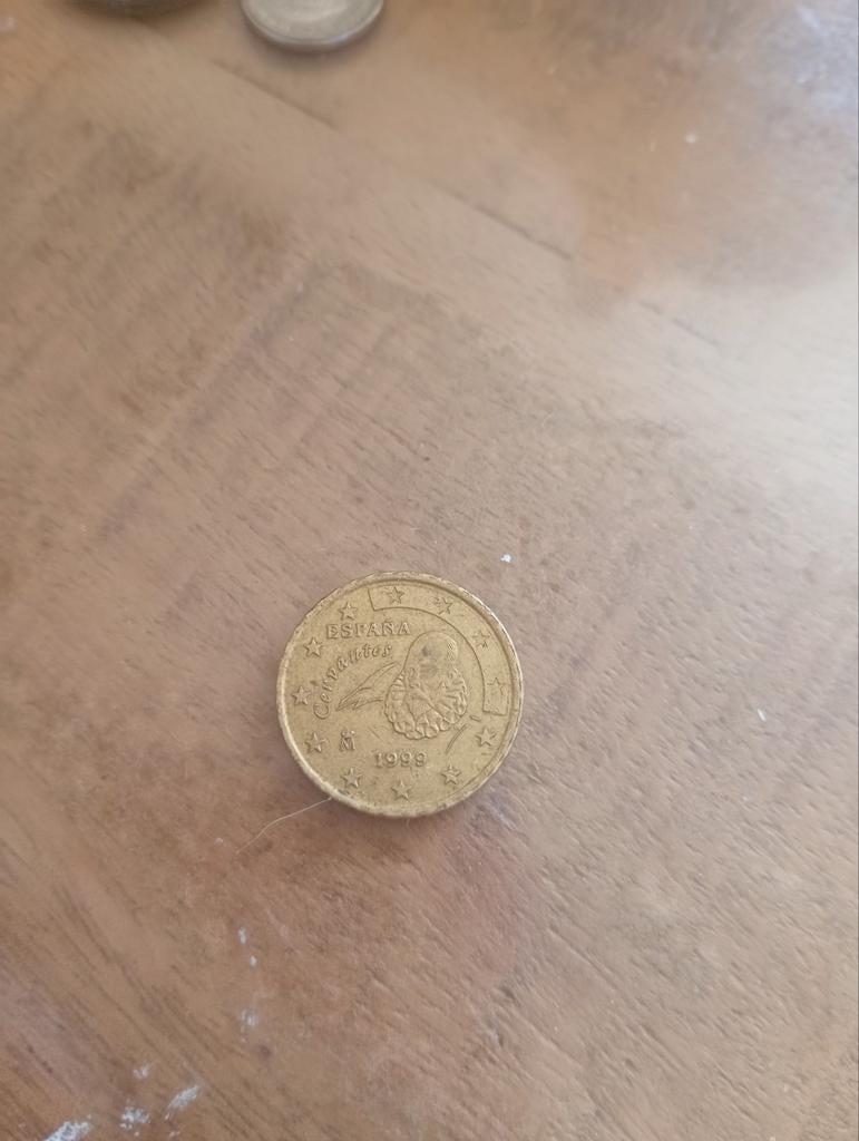 Zeldzame Spaanse 10 cent munt uit 1999, Ophalen of Verzenden, Spanje, 10 cent, Losse munt