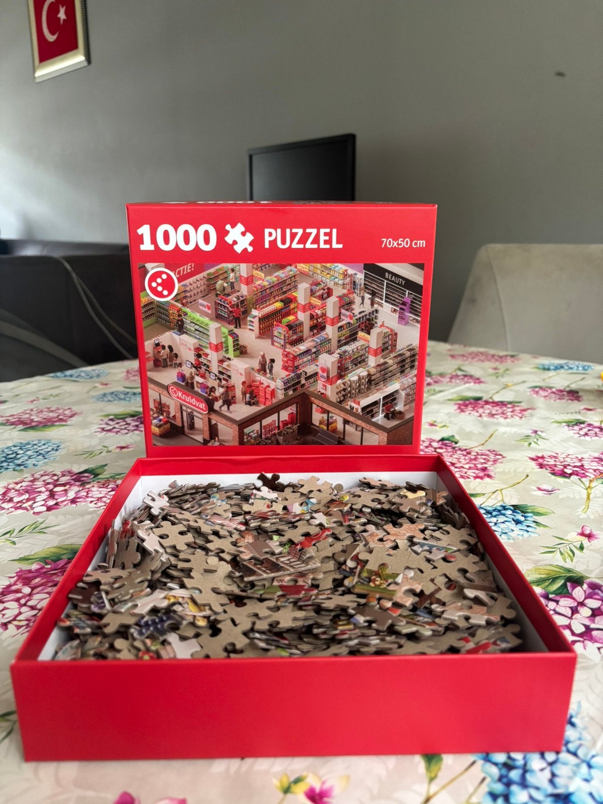 Gloednieuw kruidvat puzzel 1000 stuks, Ophalen of Verzenden, 500 t/m 1500 stukjes, Nieuw, Legpuzzel