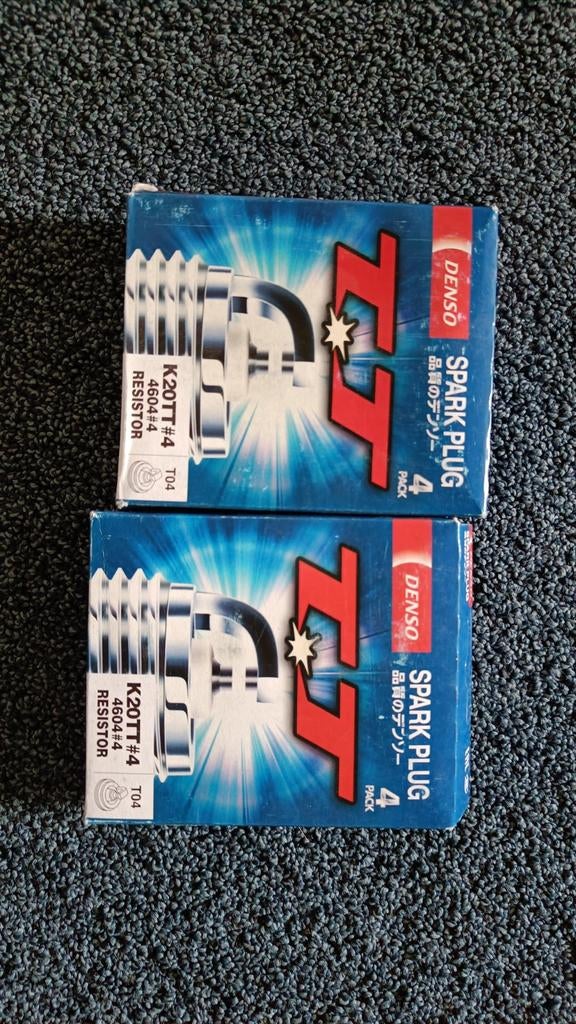 7 ongebruikte Denso K20TT#4 bougies, Ophalen of Verzenden