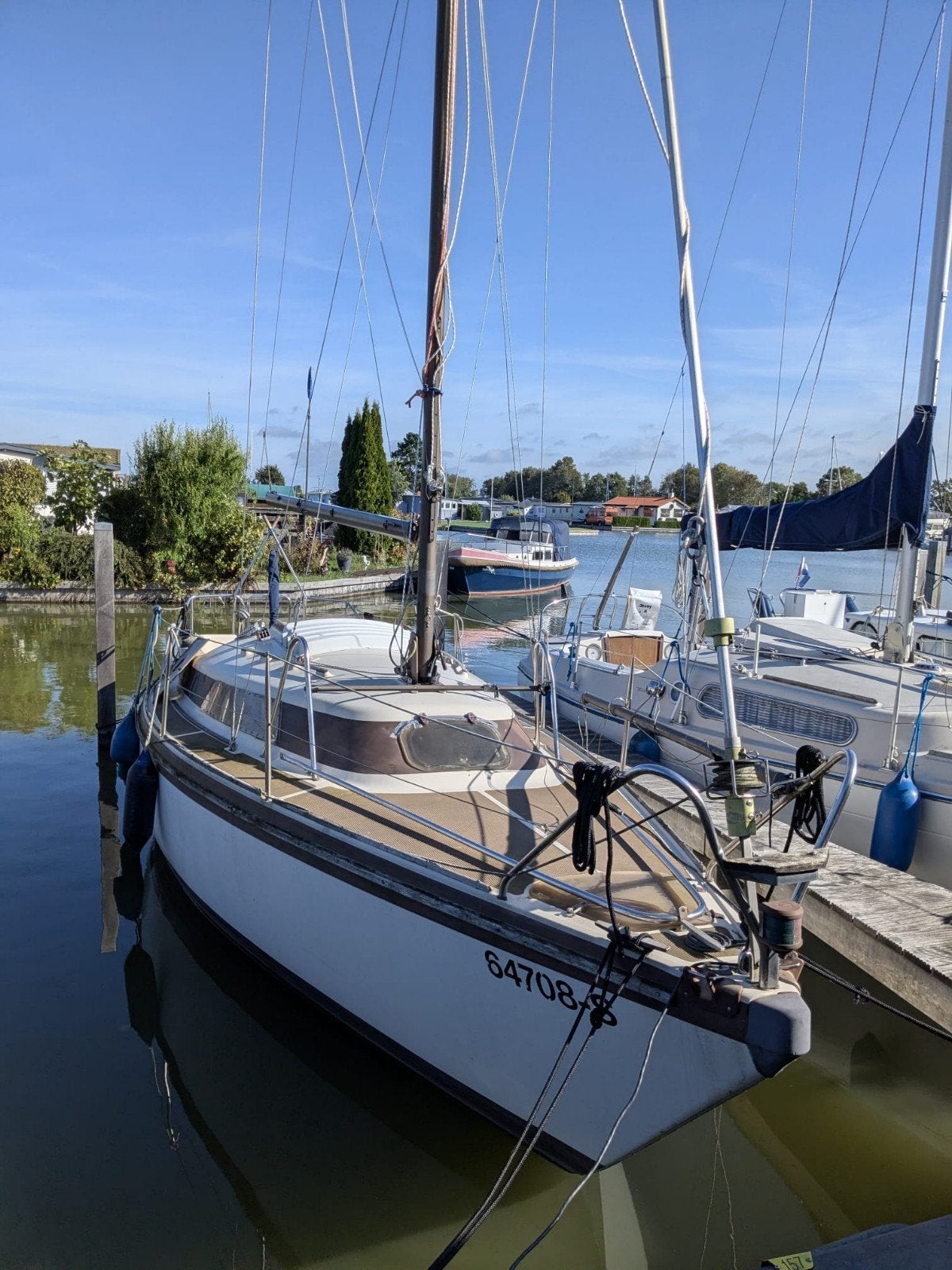Dehler Delanta 78, Watersport en Boten, Ophalen, Gebruikt, Binnenboordmotor, Tourjacht of cruiser