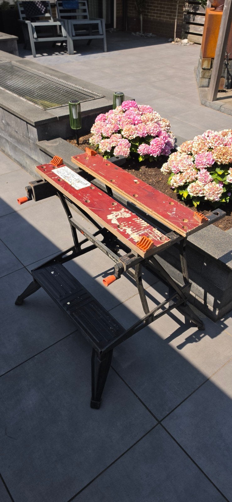 Black & Decker Workmate werkbank - inklapbaar, Ophalen, Gebruikt, 70 tot 120 cm, Inklapbaar