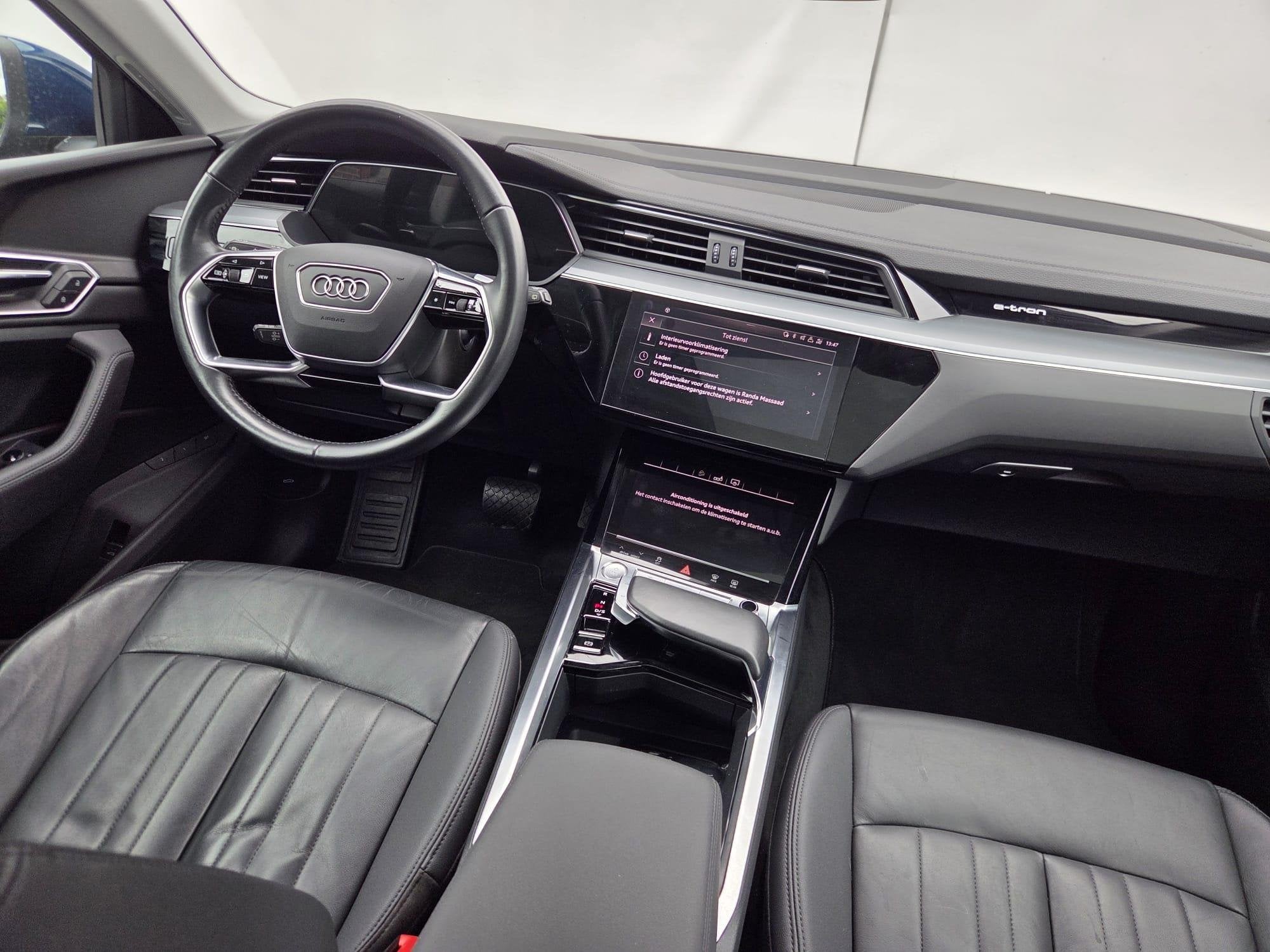 Audi e-tron e-tron 50 quattro Launch edition plus 71 kWh //, Auto's, Audi, Automaat, Blauw, Vierwielaandrijving, SUV of Terreinwagen