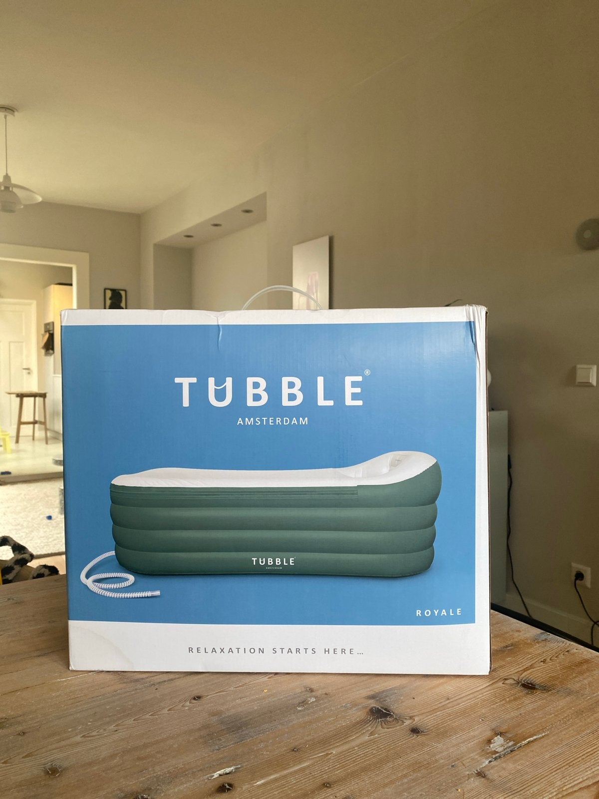 Tubble Royale opblaasbaar bad - Nieuw in doos, Ophalen, Nieuw